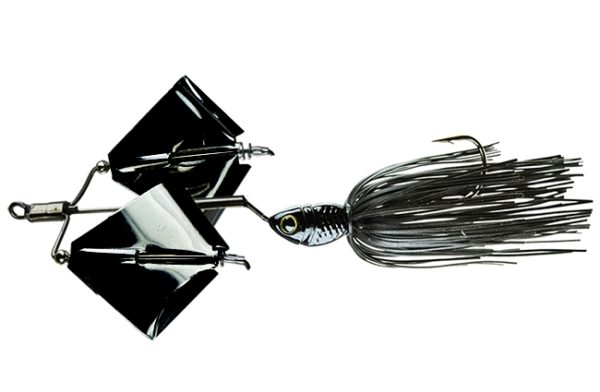 Picasso Dinn-R-Bell Double Blade Buzzbait Black 3/8oz